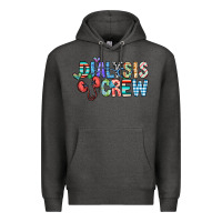 Charcoal Heather dialysis crew Premium Hoodie - CowhideDigitalArt