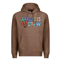 Chestnut dialysis crew Premium Hoodie - CowhideDigitalArt