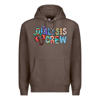Coffee dialysis crew Premium Hoodie - CowhideDigitalArt