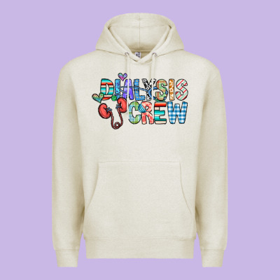 Dialysis Crew Premium Hoodie Designed By Cowhidedigitalart