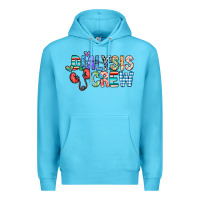 Ocean Blue dialysis crew Premium Hoodie - CowhideDigitalArt