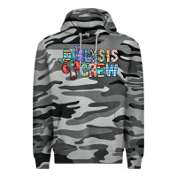 Slate Camo dialysis crew Premium Hoodie - CowhideDigitalArt