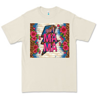 Bone girl mama thunder with flowers Premium Tee - TumblerDesignByShophia
