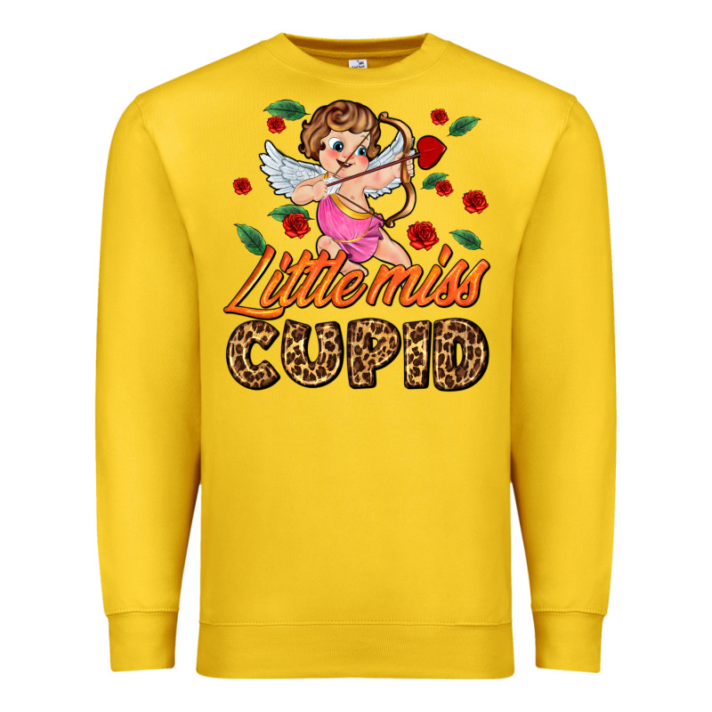 Little Miss Cupid Premium Sweatshirt by AdoDesignShop | Teevron