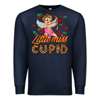 Navy little miss cupid Premium Sweatshirt - AdoDesignShop