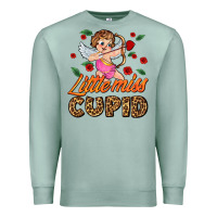Seafoam little miss cupid Premium Sweatshirt - AdoDesignShop