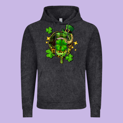St. Patrick's Day Lip Vintage Hoodie Designed By Fadigitalartstudio