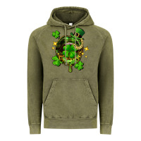 Vintage Olive St. Patrick's Day lip Vintage Hoodie - FaDigitalArtStudio