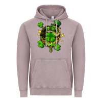 Vintage Zinc St. Patrick's Day lip Vintage Hoodie - FaDigitalArtStudio