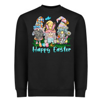 Black happy easter gnome Heavyweight Sweatshirt - BarkalooDesign