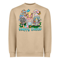 Mushroom happy easter gnome Heavyweight Sweatshirt - BarkalooDesign