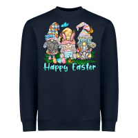 Navy happy easter gnome Heavyweight Sweatshirt - BarkalooDesign