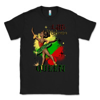 Black little melanin queen Classic Tee - CowGirlArtShop