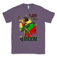 Lavender little melanin queen Classic Tee - CowGirlArtShop