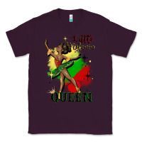Plum little melanin queen Classic Tee - CowGirlArtShop