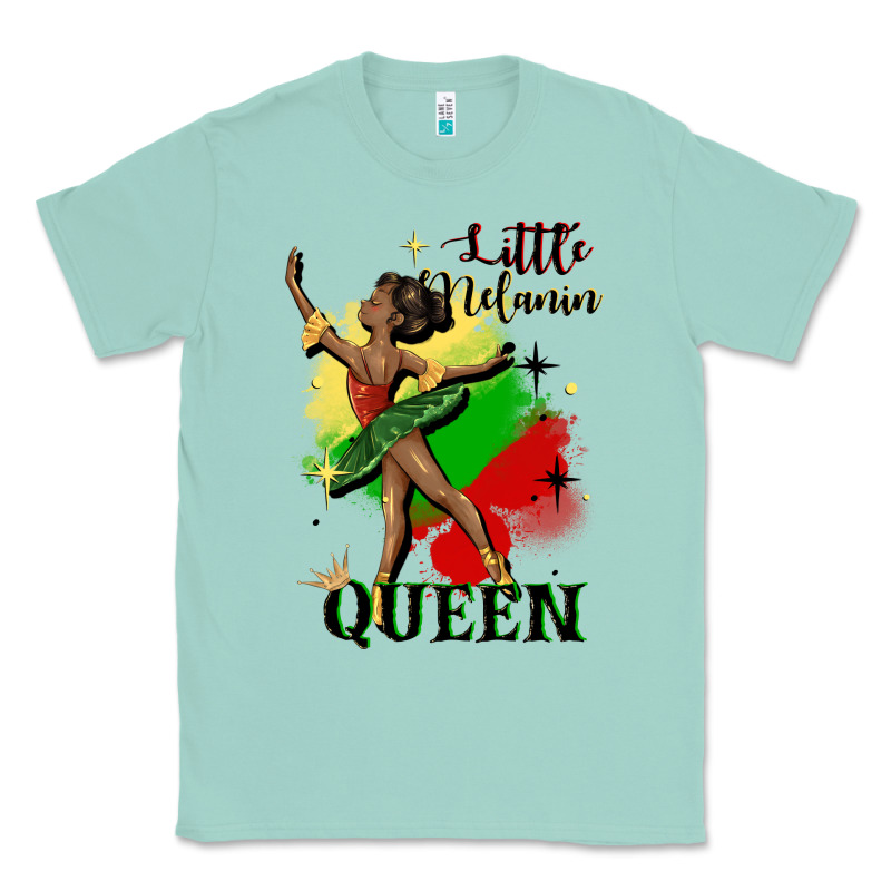 Little Melanin Queen Classic Tee by CowGirlArtShop | Teevron