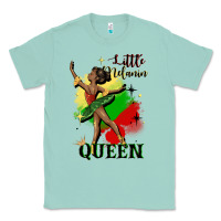 Seafoam little melanin queen Classic Tee - CowGirlArtShop