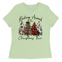 Matcha rocking around the christmas tree Ladies Tee - CowGirlArtShop