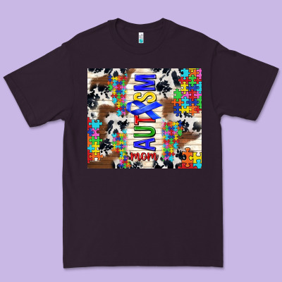 Autism Mom Puzzle Ribbon Premium Tee Designed By Tumblerdesignbyshophia