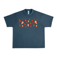 Midnight Navy strawberry Urban Heavy Tee - Jasminsmagicworld