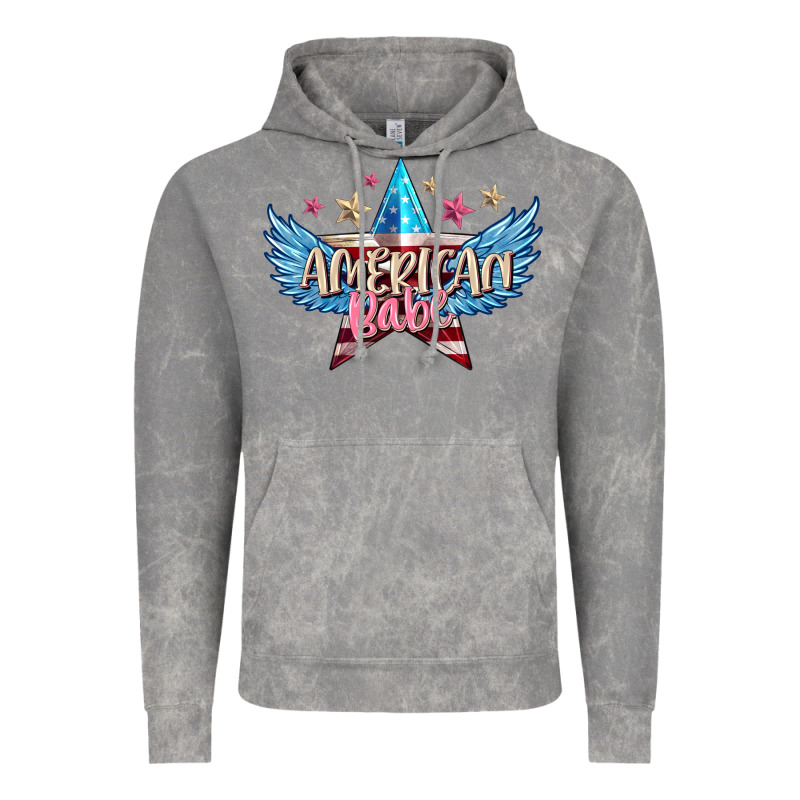 American Babe Vintage Hoodie by FaDigitalArtStudio | Teevron