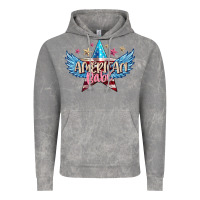 Cloud Rock American babe Vintage Hoodie - FaDigitalArtStudio