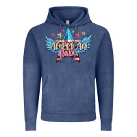Vintage Denim American babe Vintage Hoodie - FaDigitalArtStudio