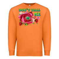 Carrot dont call me with pink phone and letters Premium Sweatshirt - AdoDesignShop