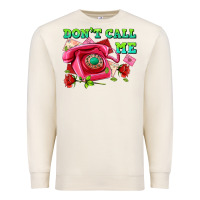Sandshell dont call me with pink phone and letters Premium Sweatshirt - AdoDesignShop