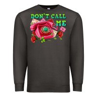Smoke dont call me with pink phone and letters Premium Sweatshirt - AdoDesignShop