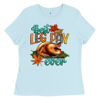 Baby Blue best leg day ever Ladies Tee - CowGirlArtShop
