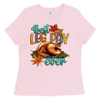 Bubblegum Pink best leg day ever Ladies Tee - CowGirlArtShop