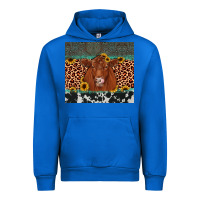 Cobalt red angus leopard Urban Hoodie - JahusDesignShop