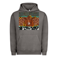 Pigment Tornado red angus leopard Urban Hoodie - JahusDesignShop