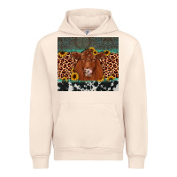 Sandshell red angus leopard Urban Hoodie - JahusDesignShop