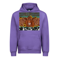 Tulip red angus leopard Urban Hoodie - JahusDesignShop