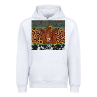 White red angus leopard Urban Hoodie - JahusDesignShop