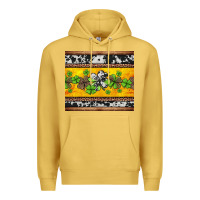 Antique Gold st Patricks day western shamrock Premium Hoodie - Jasminsmagicworld