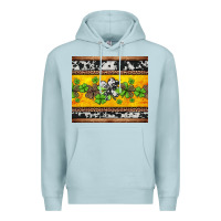 Blue Mist st Patricks day western shamrock Premium Hoodie - Jasminsmagicworld