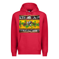 Cardinal st Patricks day western shamrock Premium Hoodie - Jasminsmagicworld