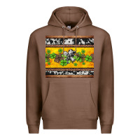 Chestnut st Patricks day western shamrock Premium Hoodie - Jasminsmagicworld