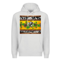 Dove Grey st Patricks day western shamrock Premium Hoodie - Jasminsmagicworld