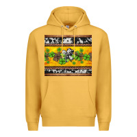 Mustard st Patricks day western shamrock Premium Hoodie - Jasminsmagicworld