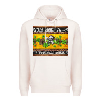 Pale Pink st Patricks day western shamrock Premium Hoodie - Jasminsmagicworld