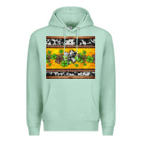 Seafoam st Patricks day western shamrock Premium Hoodie - Jasminsmagicworld