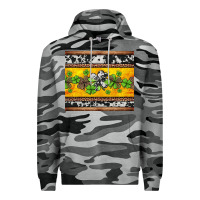 Slate Camo st Patricks day western shamrock Premium Hoodie - Jasminsmagicworld