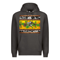 Smoke st Patricks day western shamrock Premium Hoodie - Jasminsmagicworld