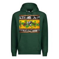 Sports Green st Patricks day western shamrock Premium Hoodie - Jasminsmagicworld