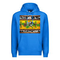 True Royal st Patricks day western shamrock Premium Hoodie - Jasminsmagicworld