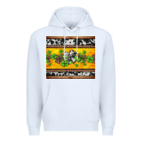 White st Patricks day western shamrock Premium Hoodie - Jasminsmagicworld